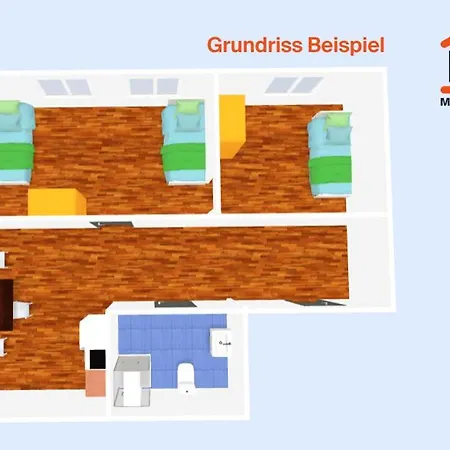 Monteurwohnung In Neuschoenefeld 라이프치히